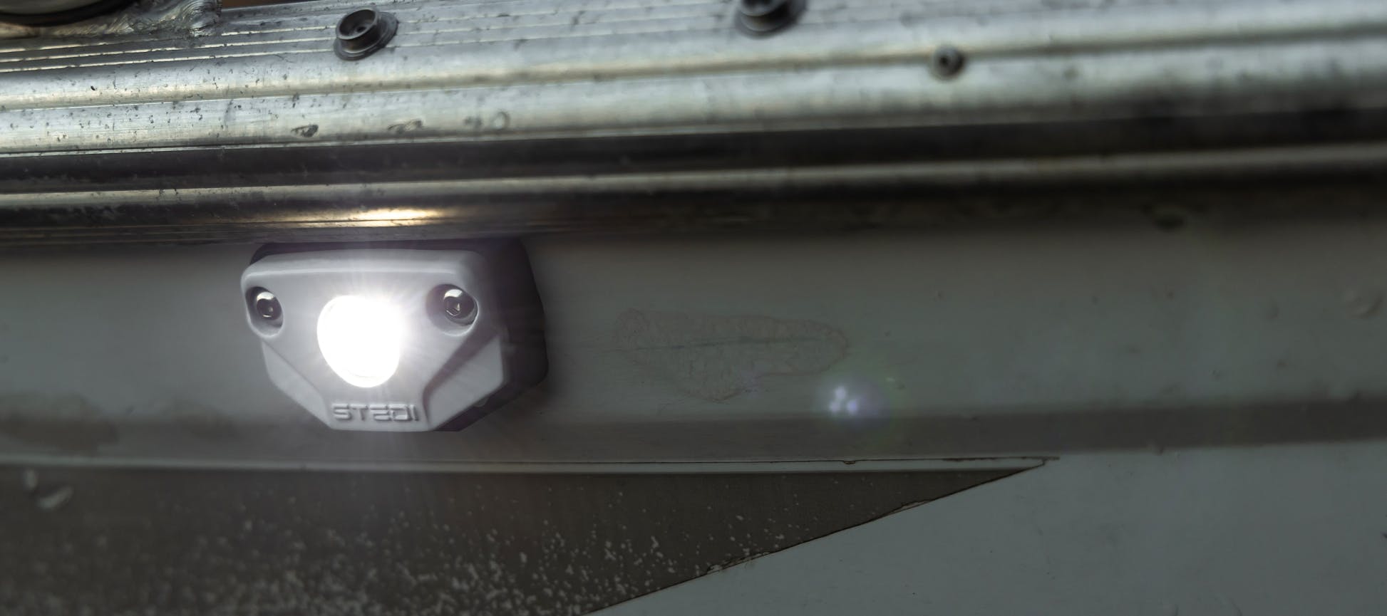 STEDI Surface Single LED Rock Light | Marine White